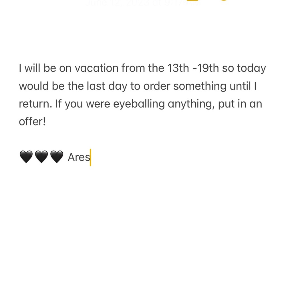 Vacation